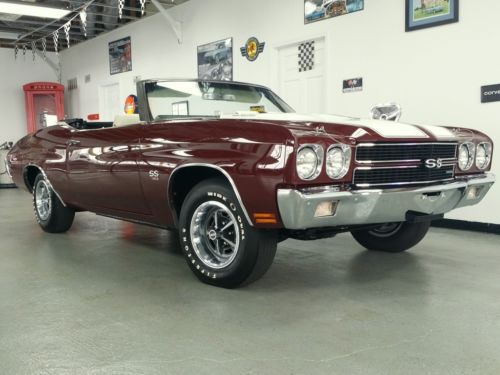 1970 Chevelle SS Conv LS6 450hp Nut and Bolt Resto to Perfection, US $99,995.00, image 8