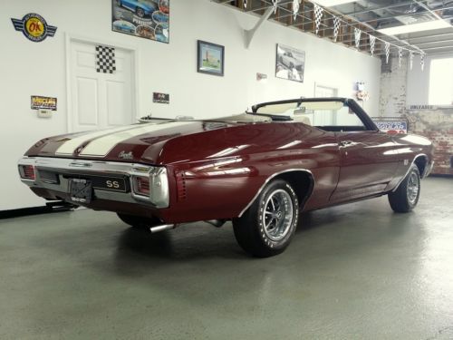 1970 Chevelle SS Conv LS6 450hp Nut and Bolt Resto to Perfection, US $99,995.00, image 10