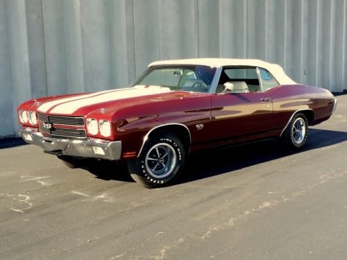 1970 Chevelle SS Conv LS6 450hp Nut and Bolt Resto to Perfection, US $99,995.00, image 11