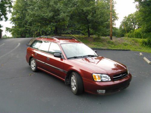 2002 Subaru Legacy L Wagon; Red; AWD; less than Blue Book; Clean title; 25 mpg, US $3,200.00, image 4