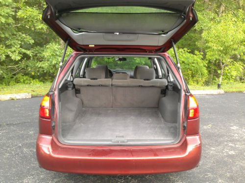 2002 Subaru Legacy L Wagon; Red; AWD; less than Blue Book; Clean title; 25 mpg, US $3,200.00, image 7