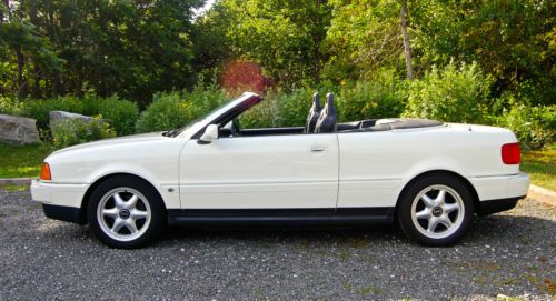1997 audi cabriolet sport convertible top down 75,000 original miles a4 s4 s5
