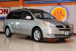 2004 toyota sienna minivan van 21 service records leather 3rd row silver xle