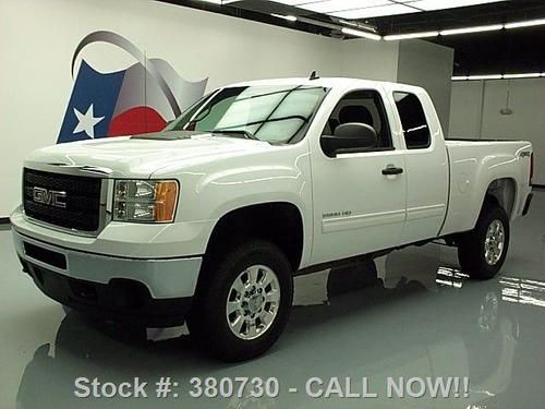 2011 gmc sierra 2500hd ext cab 4x4 6.0l v8 6-pass 10k! texas direct auto