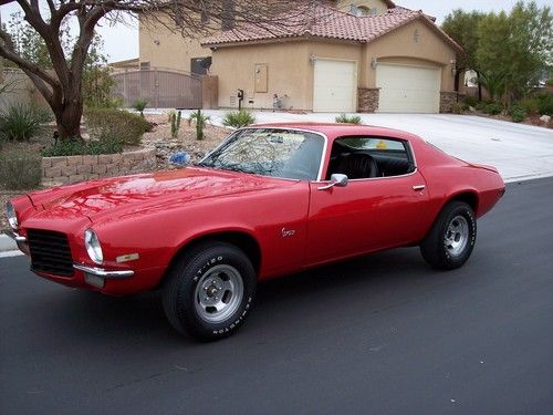 1972 chevrolet camaro, split bumper, 350, lots of new parts, runs &amp; drives great