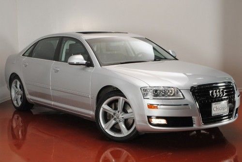 09 audi a8l quattro push start rear view camera like new very low miles