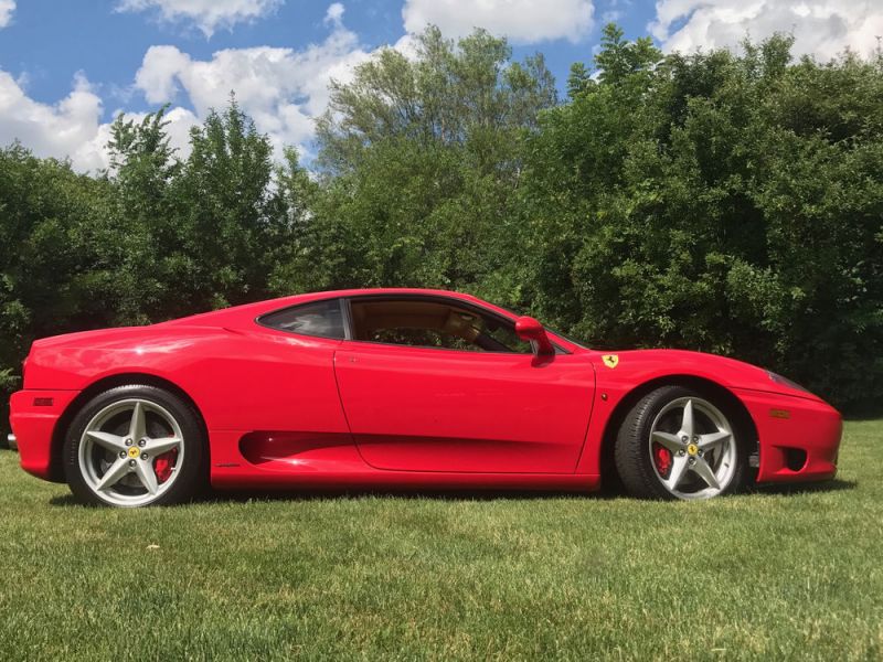 2000 ferrari 360 modena coupe