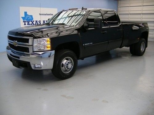 We finance!!!  2007 chevrolet silverado 3500hd ltz 4x4 diesel allison dually tv