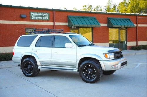 4runner limited 4x4 / brand new nitto tires, xd wheels, roof rack &amp; more / sharp