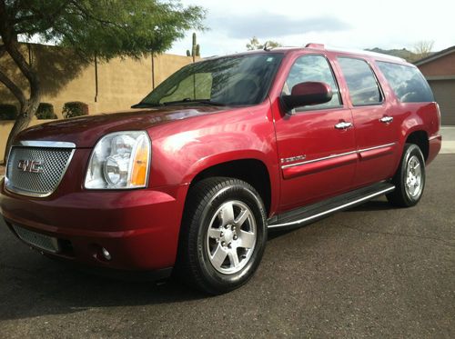 2008 gmc yukon xl 1500 denali sport utility 4-door 6.2l/awd/ navi/back up camera