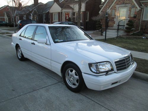 1999 mercedes-benz s420 base sedan 4-door 4.2l no reserve!!!!!!!