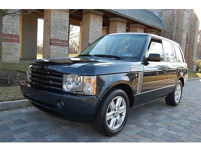2004 land rover ranger rover hse 99k miles navigation clean low mile