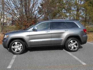 2013 jeep grand cherokee overland 4wd 4x4 summit leather sunroof navigation