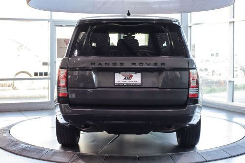 2017 land rover range rover hse black design edition