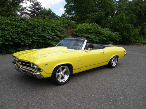 1969 chevrolet chevelle convertible