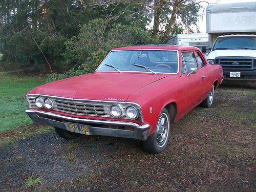 1967 chevrolet chevelle 300 2-dr post