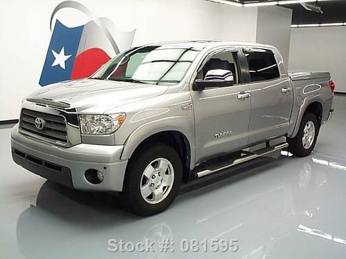 2008 toyota tundra ltd trd crewmax 4x4 sunroof nav 55k texas direct auto