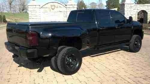 Lifted HD Crew Duramax Diesel 4x4 Dually Leather Sunroof Rims Tires Exhaust Chip, US $34,900.00, image 3