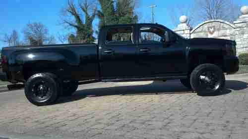 Lifted HD Crew Duramax Diesel 4x4 Dually Leather Sunroof Rims Tires Exhaust Chip, US $34,900.00, image 5
