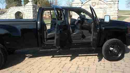 Lifted HD Crew Duramax Diesel 4x4 Dually Leather Sunroof Rims Tires Exhaust Chip, US $34,900.00, image 9