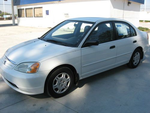 2001 honda civic lx sedan 4-door 1.7l