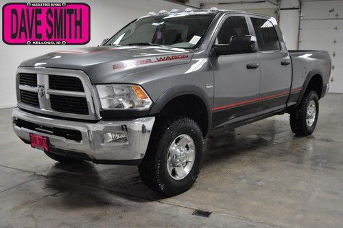 2012 new grey dodge crew 4wd auto hemi remote start premium cloth!