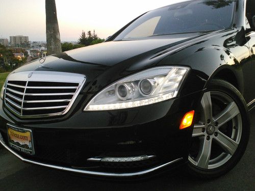 California 1 owner s550 premium 2 package, black on black,low reserve!!!!!!!!!!!