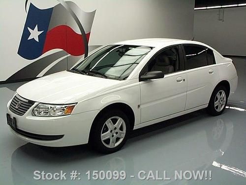 2007 saturn ion 2 5-speed cd audio air condition 15k mi texas direct auto