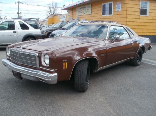 1974 chevrolet chevelle malibu classic 350 v8 4barrel aut0 coupe cheap rare fast