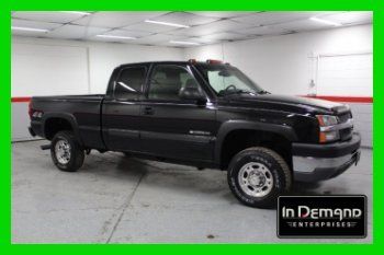 03 silverado ls 6.0l v8 4x4 4wd extended cab auto mint low miles clean carfax