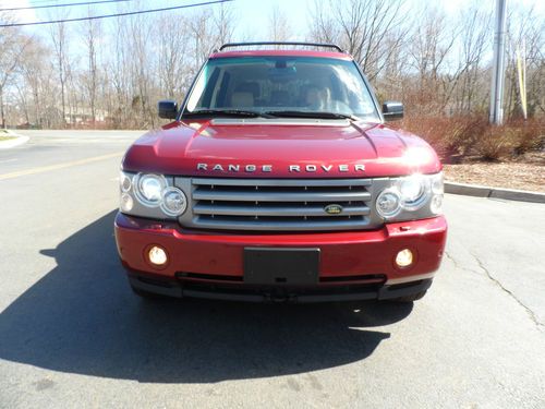 2006 range rover hse..clean carfax..1-owner..serviced..navigation..camera..clean