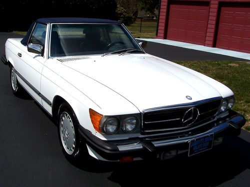 1988 mercedes 560 sl convertible only "38,000" original miles flawless!