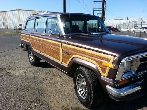 1989 jeep grand wagoneer base sport utility 4-door 5.9l