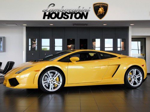 2009 lamborghini gallardo lp560-4 e-gear pearl yellow loaded cam nav q-citura 4k