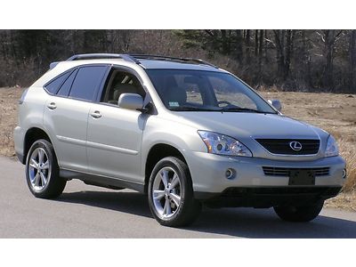 Beautiful rx400h hybrid all wheel drive!! navigation, moonroof, htd. seats!