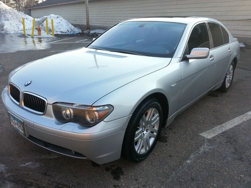 2002 bmw 745i base sedan 4-door 4.4l