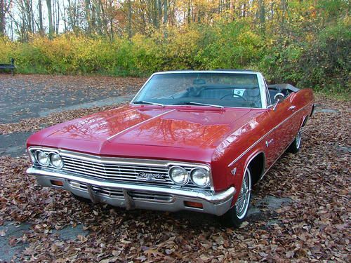 1966 chevrolet impala convertible --be ready for spring !