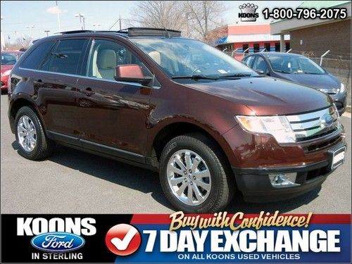 Factory certified~leather~moonroof~power liftgate~cargo pkg~6cd~heated seats!