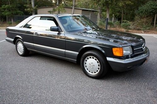 1990 mercedes-benz 560sec base coupe 2-door 5.6l
