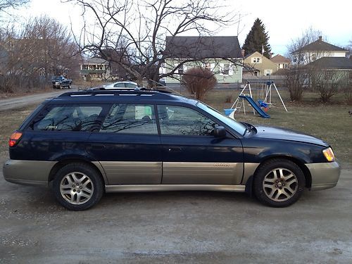 2000 subaru outback wagon 2.5l awd no reserve