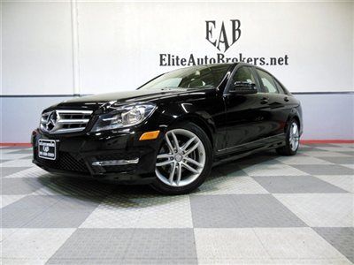 2012 c300 4matic sport-navigation-lane tracking pkg-p01 pkg-mint *msrp $43,500*