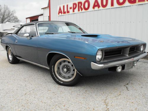 1970 cuda 340 4 speed numbers matching