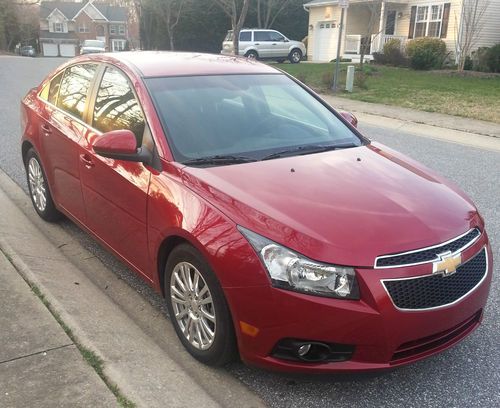 2012 chevy cruze with eco package 14k miles chevrolet rebuilt title no reserve