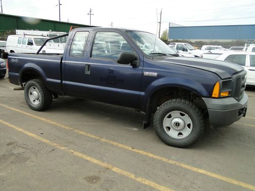 2005 ford f-250 sd xl supercab 4wd