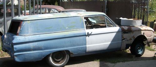 1962 ford falcon true sedan delivery denver native v8 rear  includes some parts