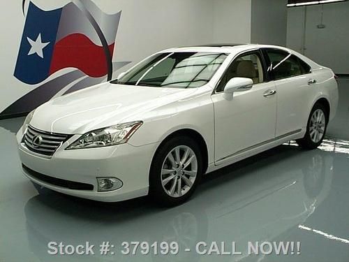 2010 lexus es350 sunroof climate seats pwr sunshade 32k texas direct auto