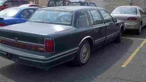 1993 LINCOLN TOWNCAR 223,223 MILES KEY BROKE IN IGNITION WON'T START, image 3