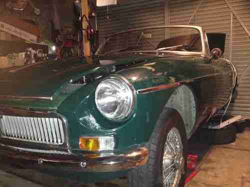 MGB, 1966, British Racing Green, US $5,000.00, image 2