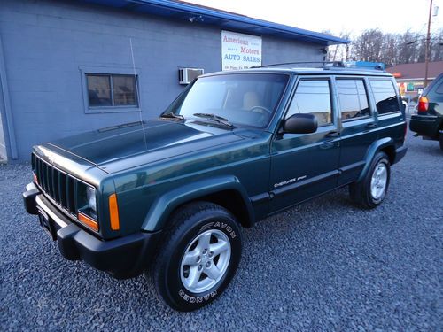 1999 jeep cherokee sport sport utility 4-door 4.0l,extra clean, no reserve!!!