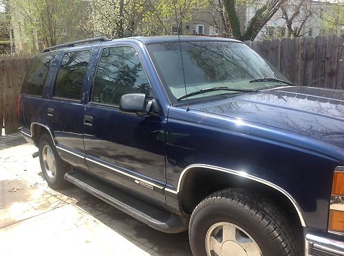 1997 chevrolet tahoe ls sport utility 4-door 5.7l